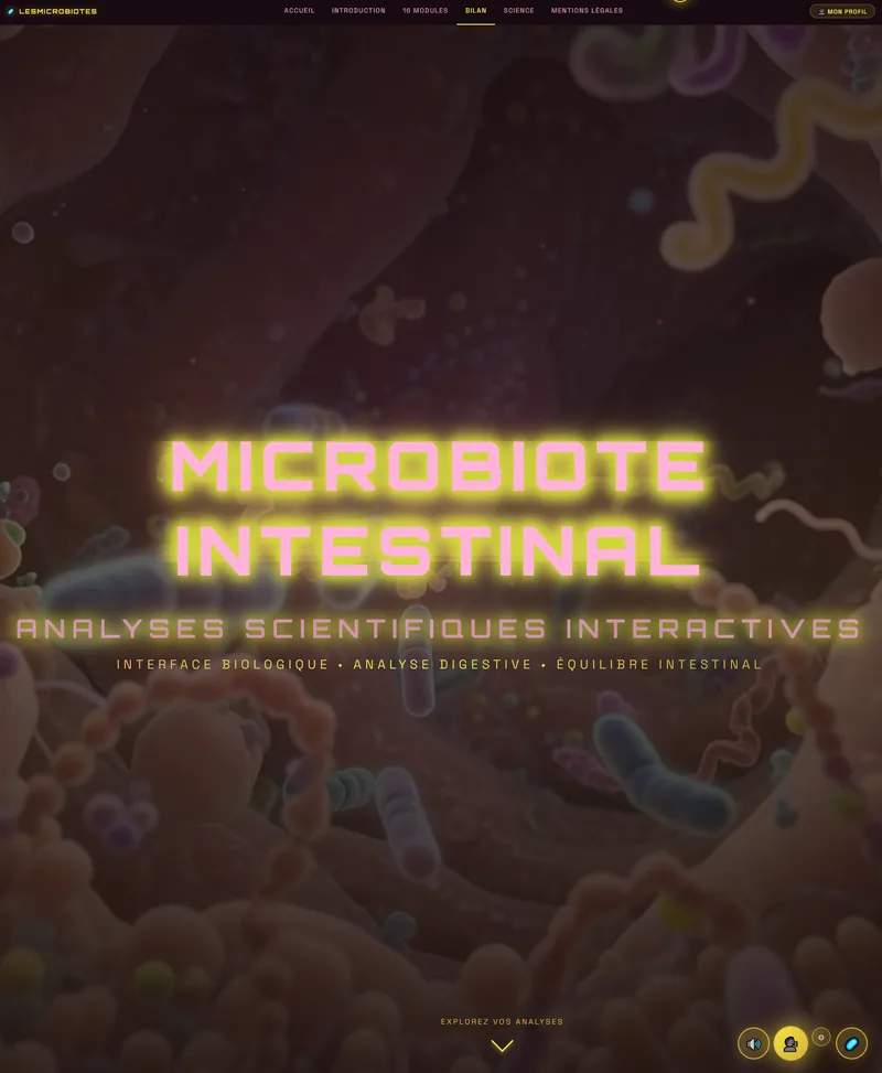 Aperçu Les microbiotes